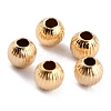 Long-Lasting Plated Brass Beads LS-KK-O133-001B-G-1