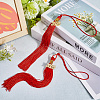 Polyester Graduation Tassel Pendant Decorations AJEW-WH20020-078G-4