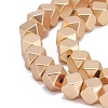 Non-magnetic Synthetic Hematite Beads Strands G-H270-01G-02-3