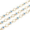 3.28 Feet Handmade Brass Oval Link Chains X-CHC-E021-03A-2