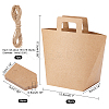  Rectangle Foldable Creative Kraft Paper Gift Bag CON-NB0001-86-2