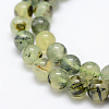 Natural Prehnite Beads Strands G-P322-48-6mm-4