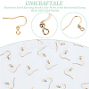 100Pcs 316 Surgical Stainless Steel Earring Hooks STAS-UN0058-62-5