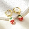 Brass Hoop Earrings EJEW-S251-04E-G-1