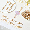 40Pcs Zinc Alloy Swivel Clasps FIND-SP0004-28KCG-3