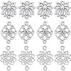SUNNYCLUE 90Pcs 3 Styles Tibetan Style Alloy Connector Charms FIND-SC0007-88-1