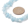 Natural White Jade Dyed Chips Beaded Necklaces NJEW-JN04275-07-2