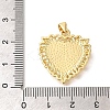 Rack Plating Brass Pendants KK-I722-09G-F-3