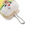 Christmas Theme Cloth Plush Doll Pendant Decorations HJEW-D030-01H-3