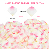 Cloth Artificial Rose Petals LS-DIY-WH0399-60-2
