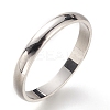 Non-Tarnish 304 Stainless Steel Plain Band Rings LS-RJEW-B0006-7-03P-2