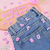 36Pcs 2 Sets 2 Styles Letter A~Z & Number 0~9 Polyester Embroidery Sew On Patches Sets PATC-TA0001-55B-5