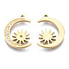 316 Surgical Stainless Steel Pendants STAS-N097-037-3