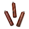Natural Red Jasper Big Pendants G-F820-11L-1