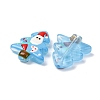 Christmas Theme Handmade Lampwork Beads LAMP-I027-07J-5