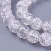Crackle Glass Bead Strands CCG-E002-10mm-07-1