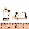 Alloy Enamel Pendants X-PALLOY-N170-030A-NR-3