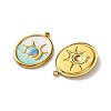 304 Stainless Steel Pendants STAS-A124-08G-2