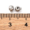 Brass Crimp Beads KK-K378-41P-3