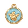 304 Stainless Steel Pendants STAS-H249-10G-1
