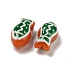 Handmade Transparent Glass Beads GLAA-N0028-02F-1