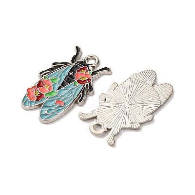 Alloy Enamel Pendants X1-FIND-H051-01C-P-1