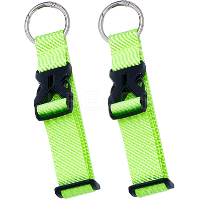 Nylon Adjustable Add-A-Bag Luggage Straps FIND-WH0111-440B-1