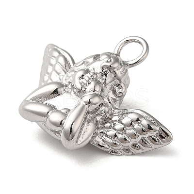 Non-Tarnish 304 Stainless Steel Pendants STAS-Q252-28P-1