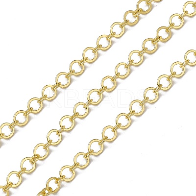 Brass Circle Ring Link Chains CHC-P010-07G-1