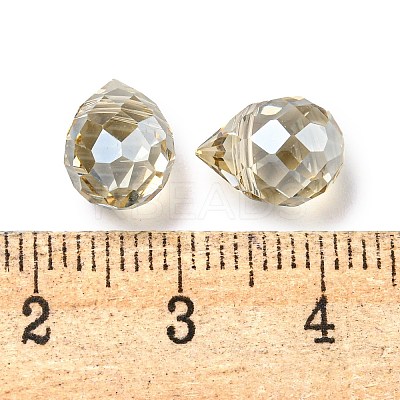 Electroplated Glass Beads EGLA-K062-01A-1