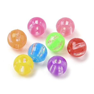 Transparent Acrylic Beads X-OACR-D309-03-1