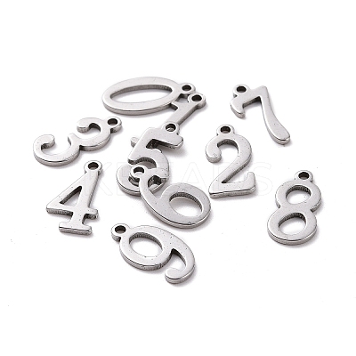 Tarnish Resistant 304 Stainless Steel Charms STAS-R108-1