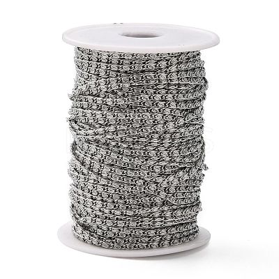 Tarnish Resistant 304 Stainless Steel Lumachina Chains CHS-R009-14-1
