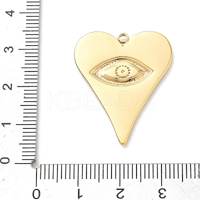 304 Stainless Steel Enamel Pendants STAS-F360-16G-03-1