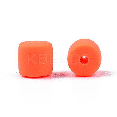 Handmade Polymer Clay Bead Strands X-CLAY-ZX006-01O-1
