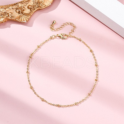 Brass Satellite Chains  Bracelets for Women BJEW-G735-19G-1