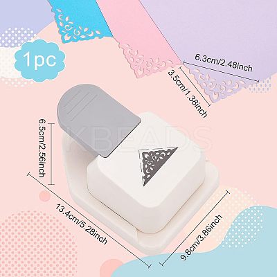 Plastic Embossing DIY Corner Paper Printing Card Cutter DIY-WH0301-76-1
