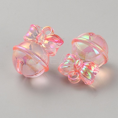 UV Plating Acrylic Pendant FIND-TAC0028-19-1