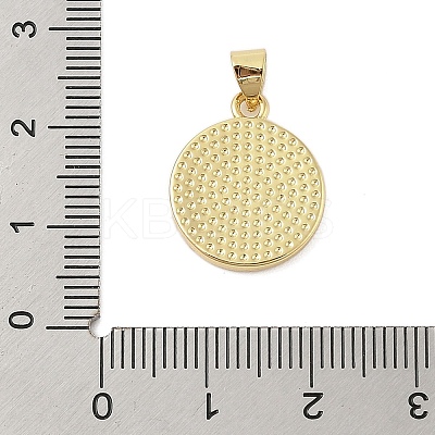 Dog Paw Print Rack Plating Brass with Natural Shells Pendants KK-Z074-25G-1