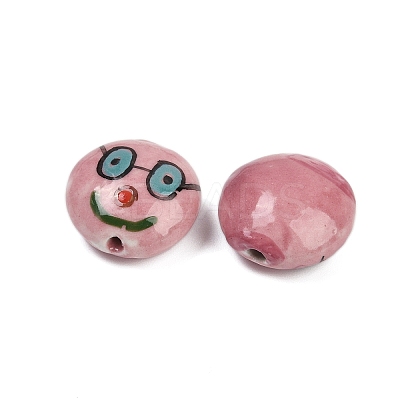 Handmade Porcelain Beads PORC-I029-08D-1