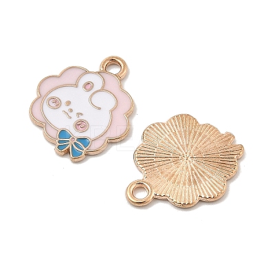 Animal Forest Theme Zinc Alloy Enamel Pendants FIND-Z065-01C-1