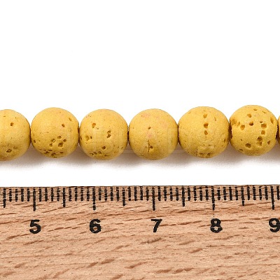 Dyed Synthetic Lava Rock Beads Strands GG-CBAAE19-06B-05-1