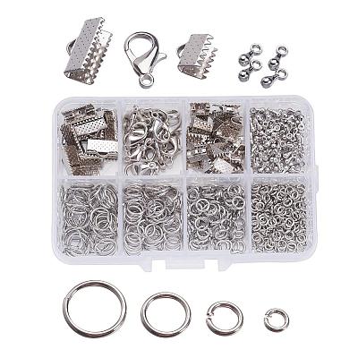 1Box Jewelry Findings 20PCS Alloy Lobster Claw Clasps FIND-X0001-NF-B-1