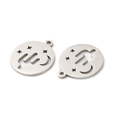 Non-Tarnish 201 Stainless Steel Pendants STAS-A084-09P-1