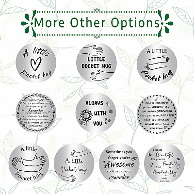 1Pc 304 Stainless Steel Commemorative Coins AJEW-CN0001-43V-1