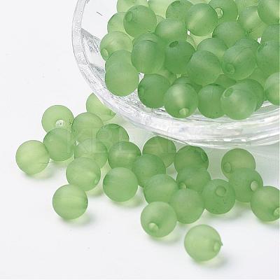 Transparent Acrylic Beads PL582-C67-1