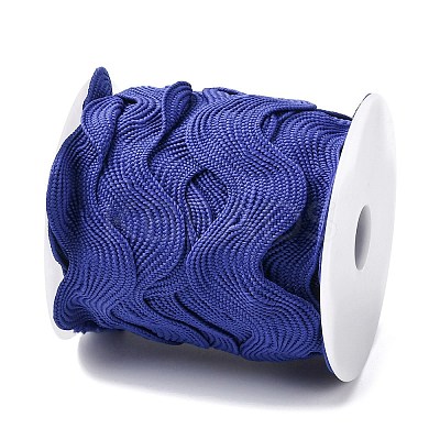 10 Yards Polyester Wavy Fringe Trim Ribbons OCOR-XCP0002-99-1