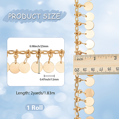 2 Yards Iron Link Chains CH-CY0001-02KCG-1