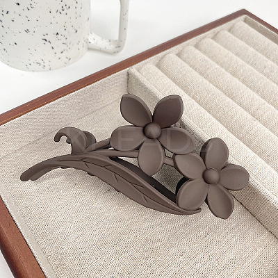 Flower Plastic Large Claw Hair Clips PW-WGFF26F-01-1