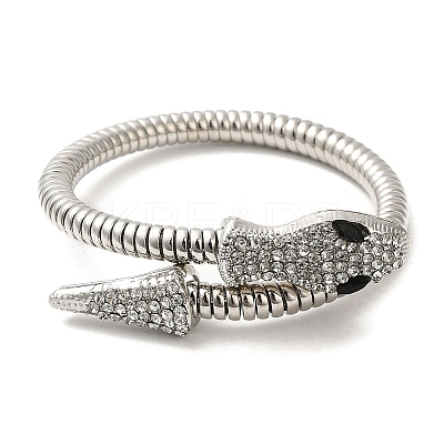 Alloy Round Snake Chain Bracelets BJEW-Z018-02P-1
